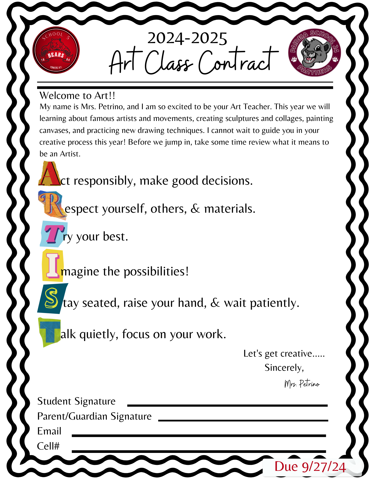 Class Contract